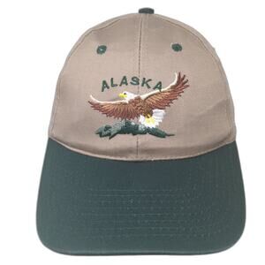 Alaska Shirt Company Snapback Cap Multicolor One Size Adjustable Embroidered